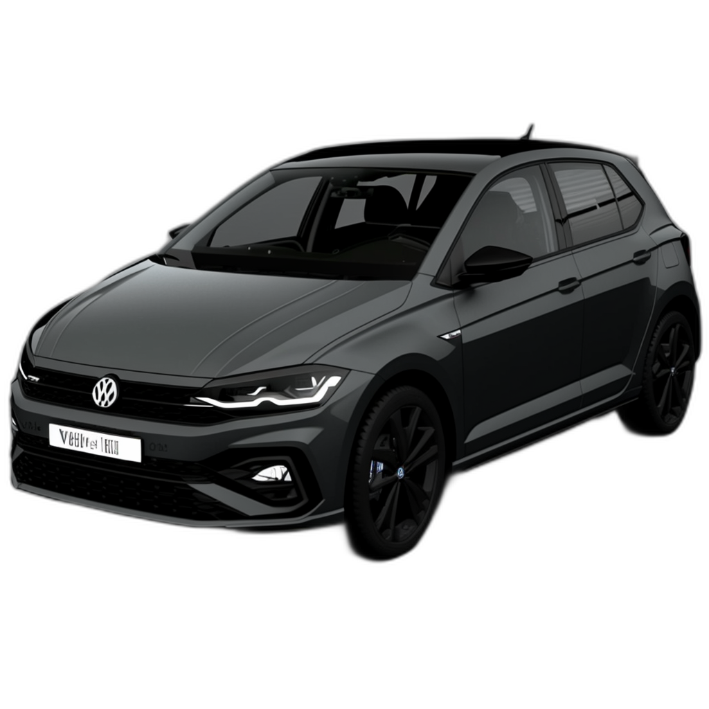 【送料込】VW POLO 6R(6C) アイライン ブラック 新品 Volkswagen フォルクスワーゲン ポロ エアロ 左右セット