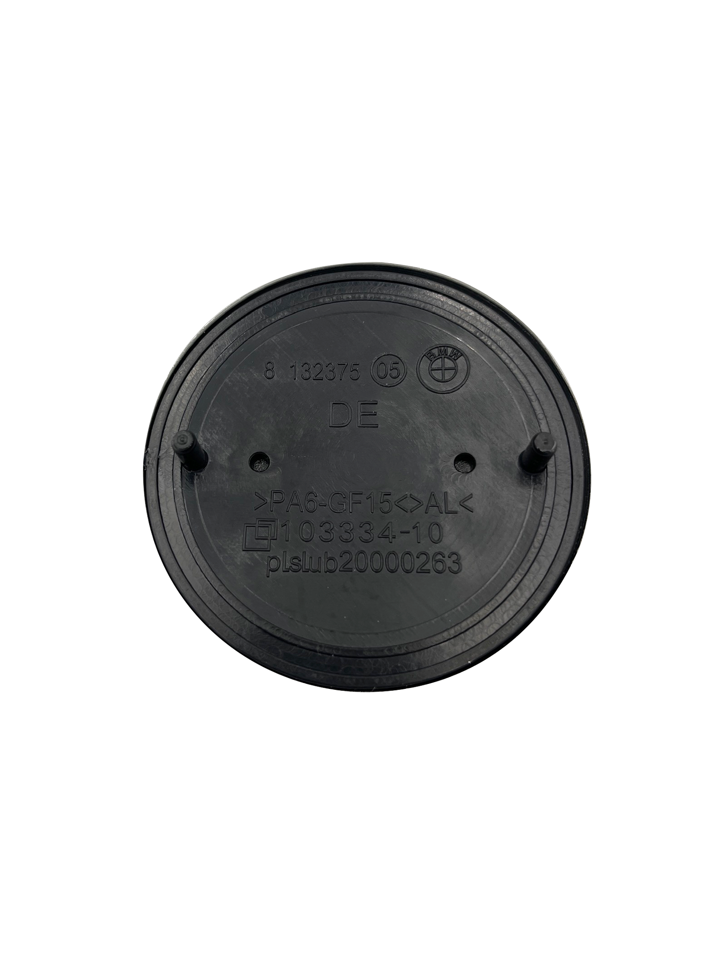 BMW M 50th Anniversary Rear Emblem 74mm Black and White