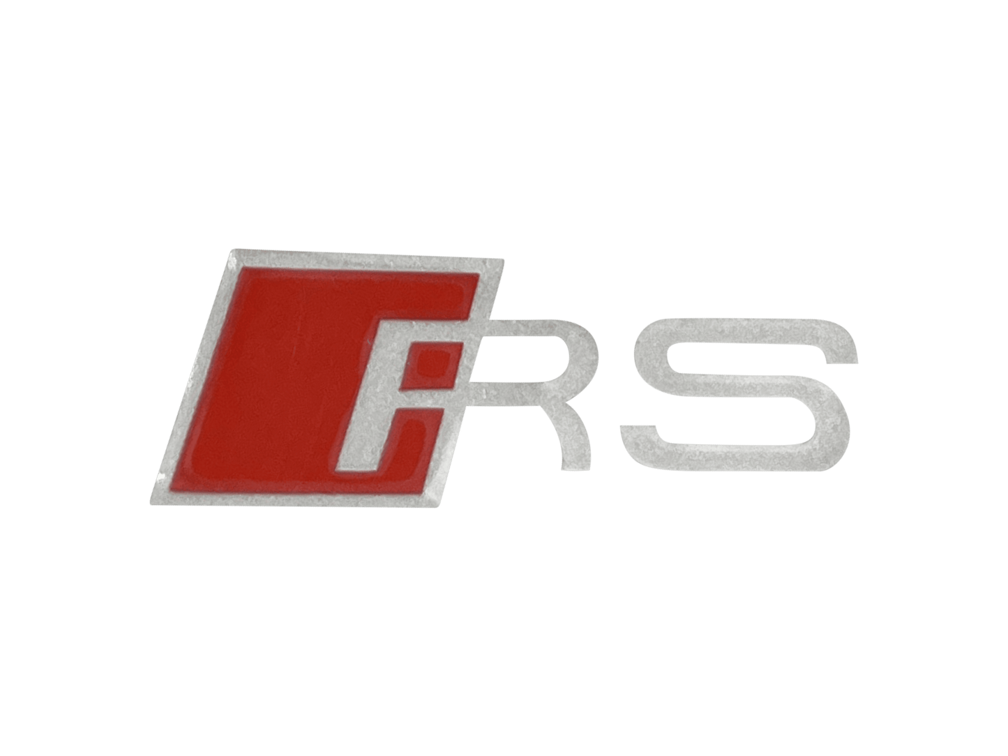 2 pcs. Audi RS Brake Caliper Stickers White