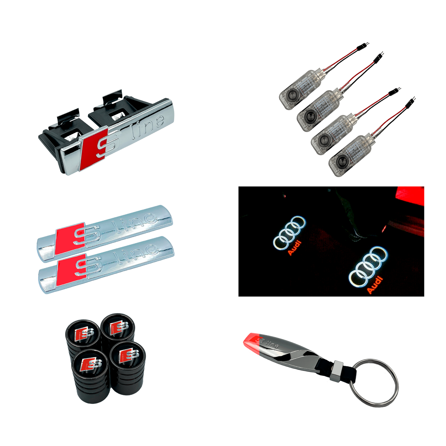 Chrome Audi Package Solution - 9 Products