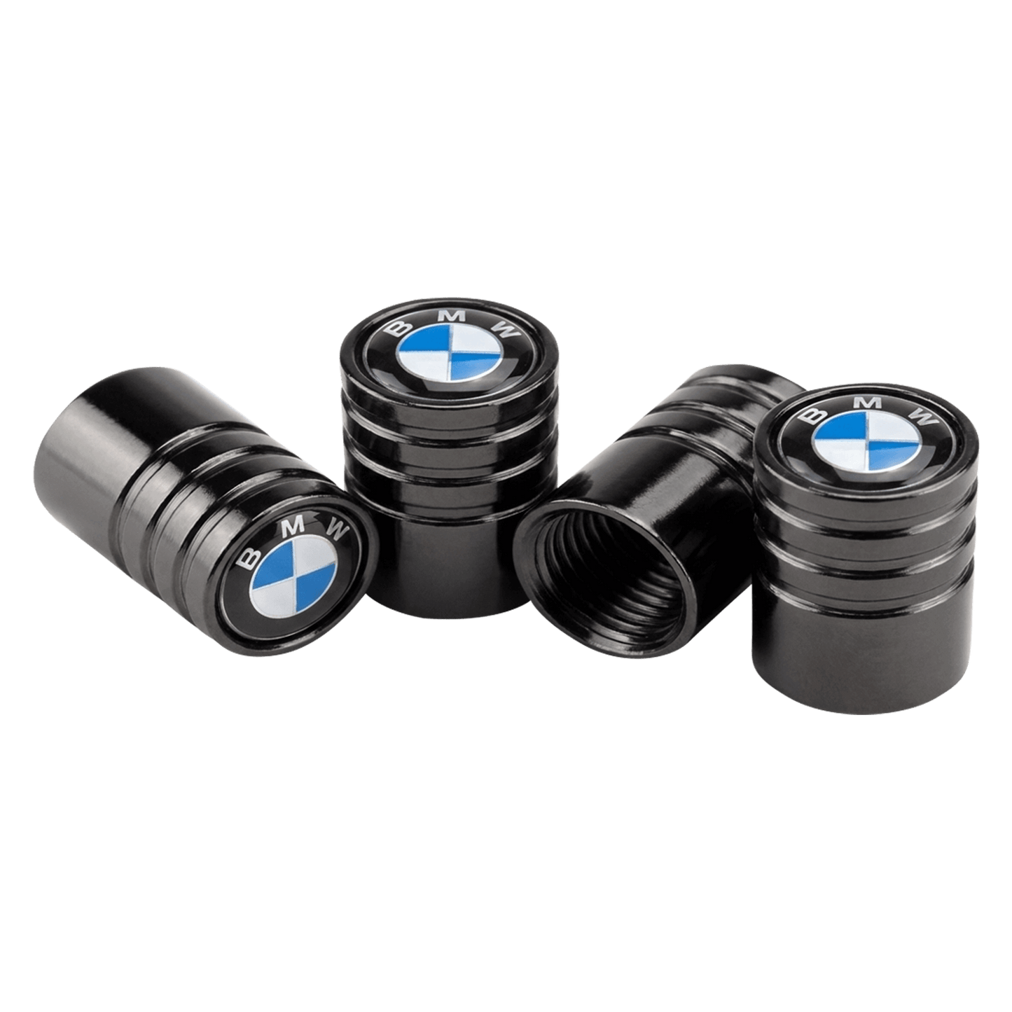 4 pieces. BMW Logo Valve caps