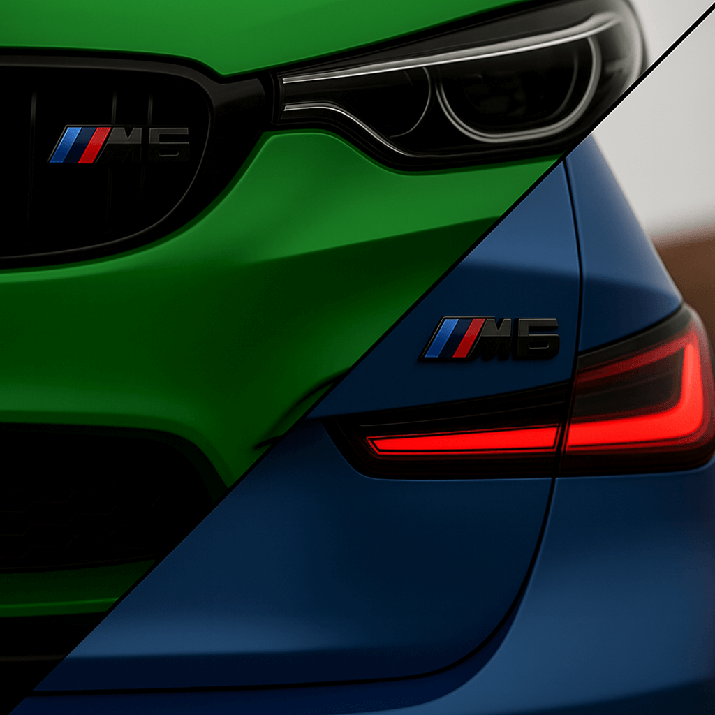 Gloss Black BMW M6 Emblem Styling Package