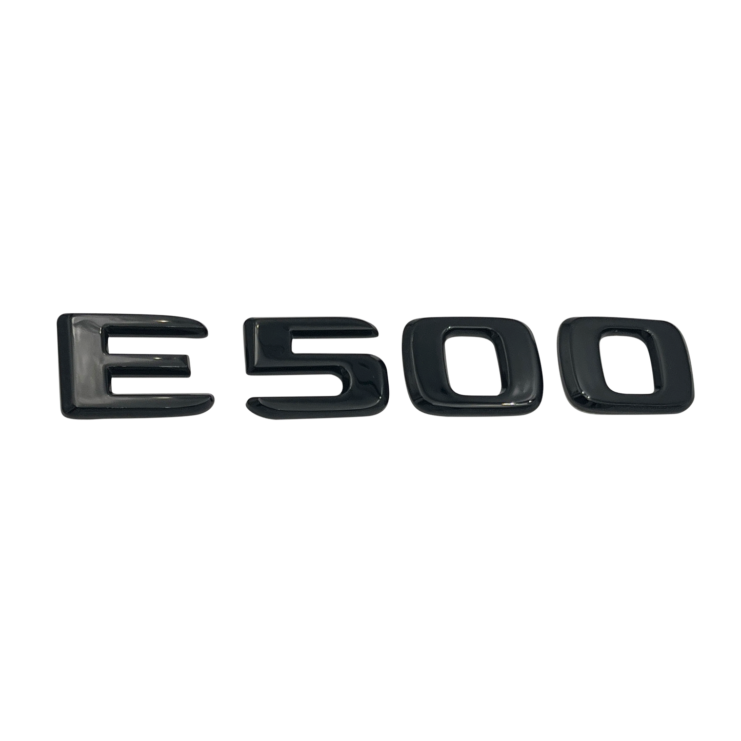 Black Mercedes E500 Emblem
