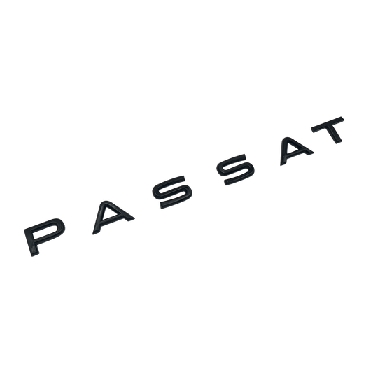 VW "Passat" Rear Emblem Black B8.5+ 2020+