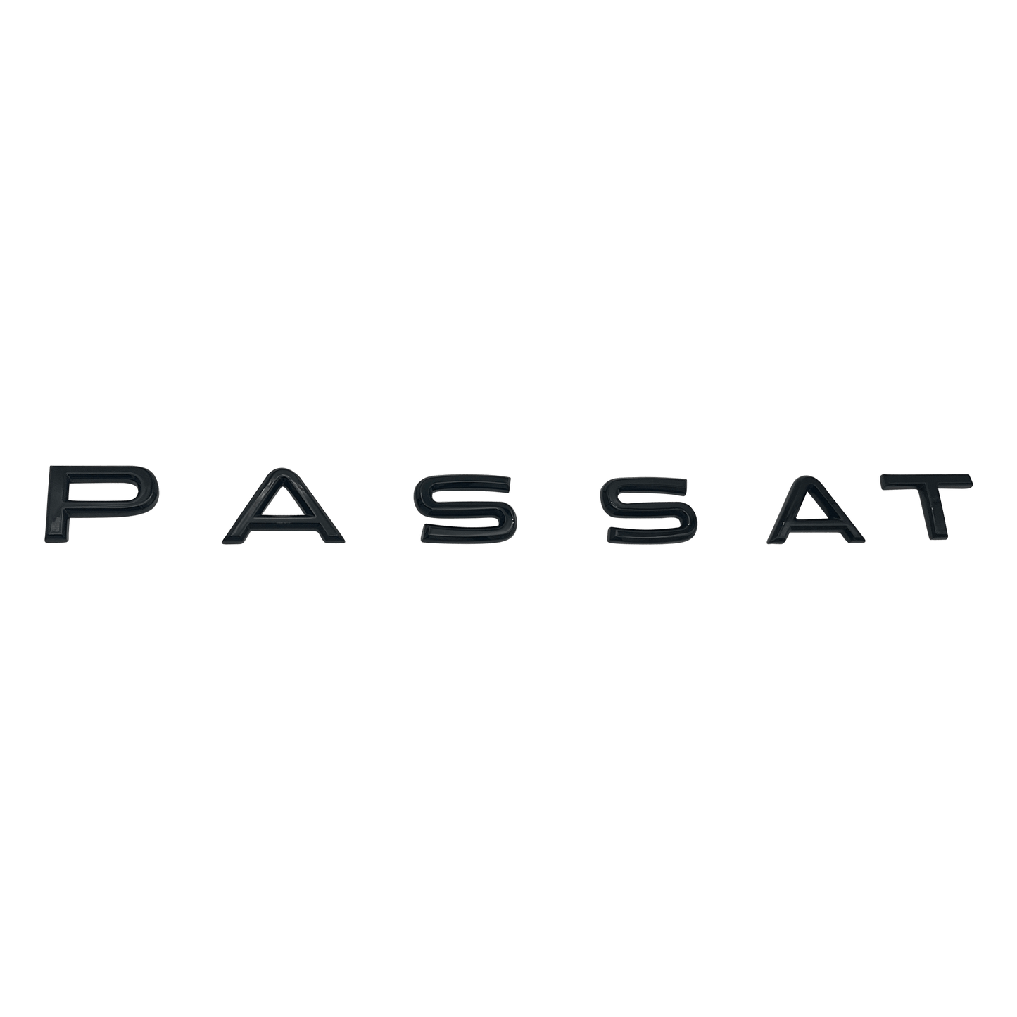 VW "Passat" Rear Emblem Black B8.5+ 2020+
