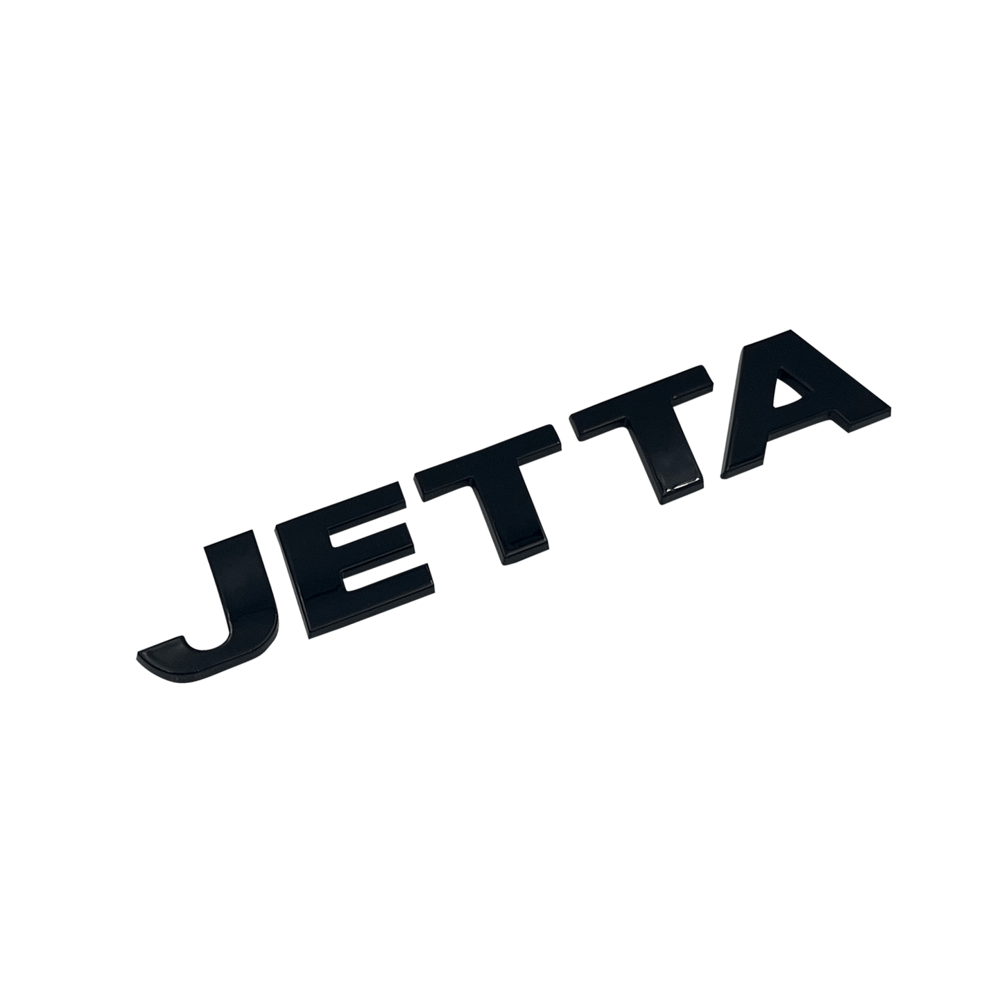 Black VW "Jetta" Rear Emblem