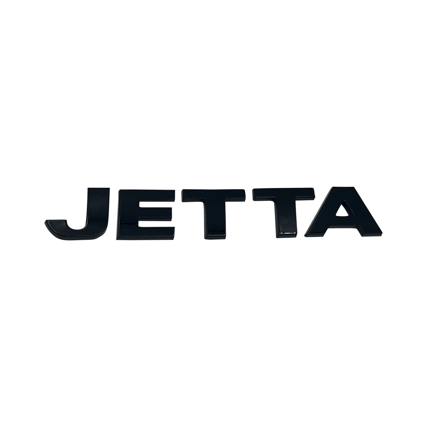 Black VW "Jetta" Rear Emblem