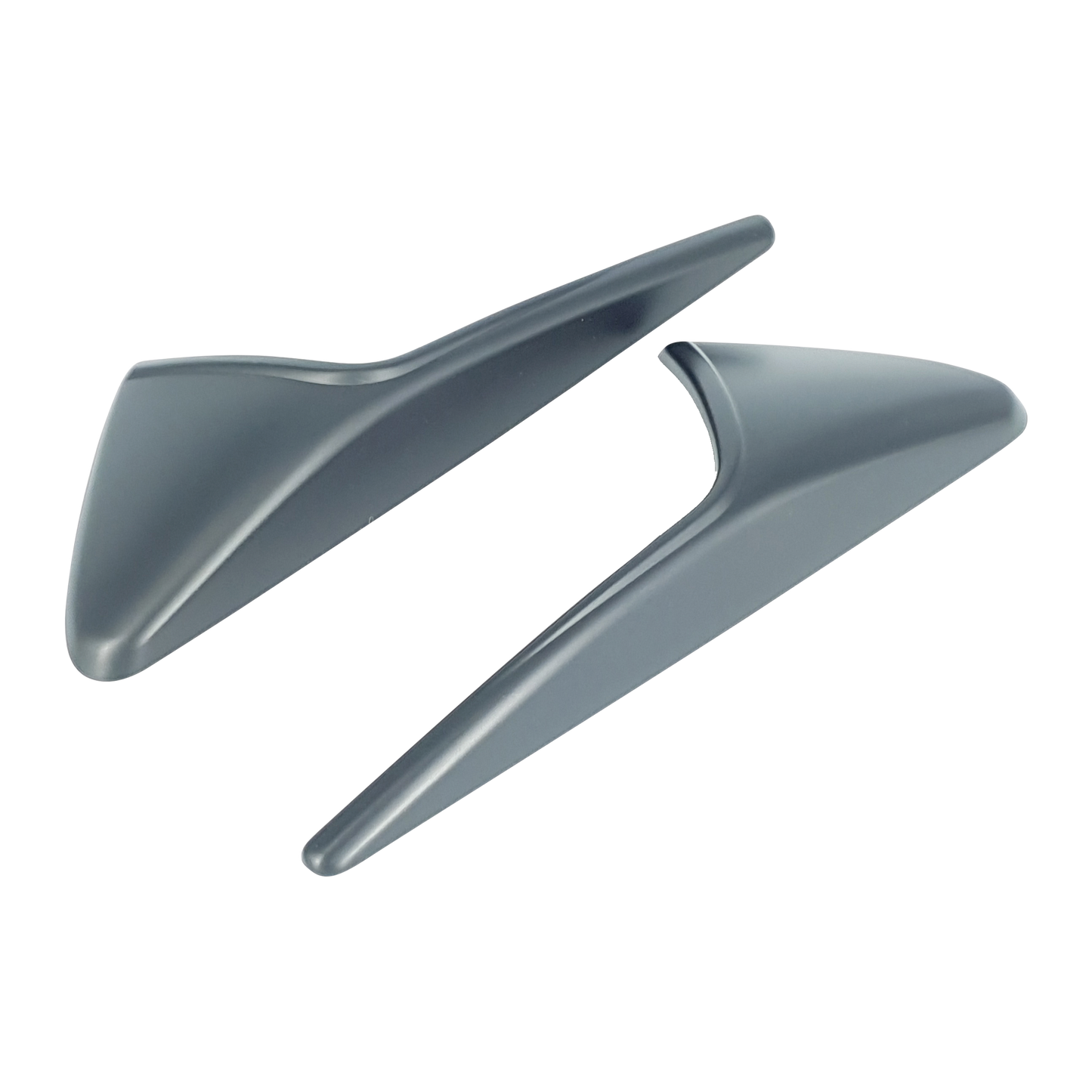 2 pcs. Tesla Side Camera Covers Matte Black - Model 3 / Y