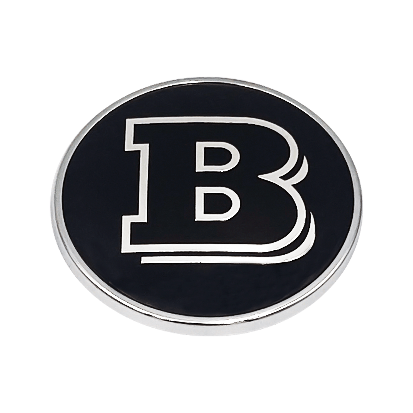Black Brabus Emblem for radiator cap 57mm