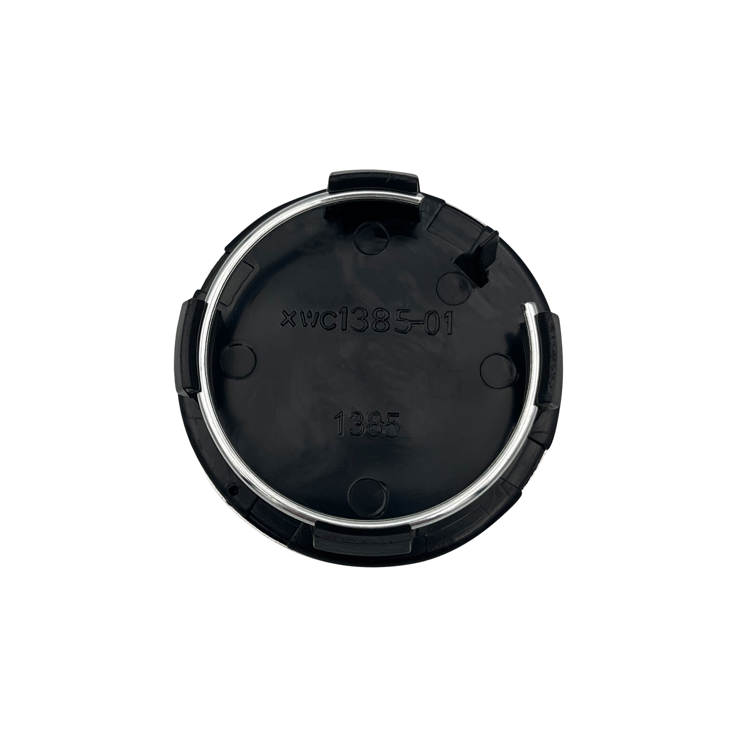 4 pieces. Chrome Tesla Center caps 57mm