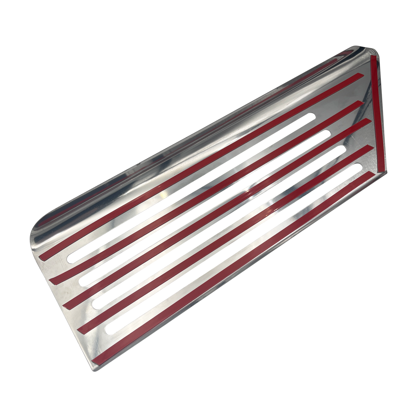 Tesla Aluminum Footrest in Chrome - Model 3