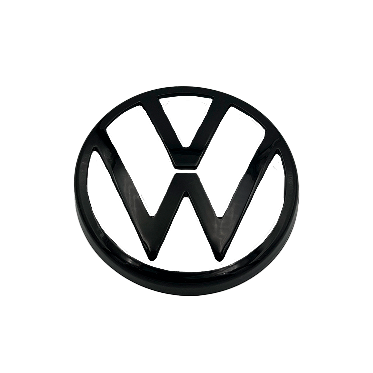 VW Polo 6 VI Facelift Rear Logo Black