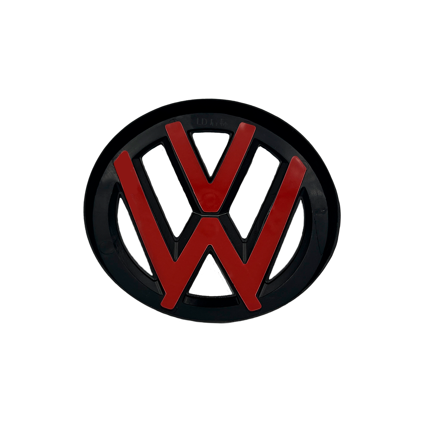 VW Polo 6 Rear Logo Black