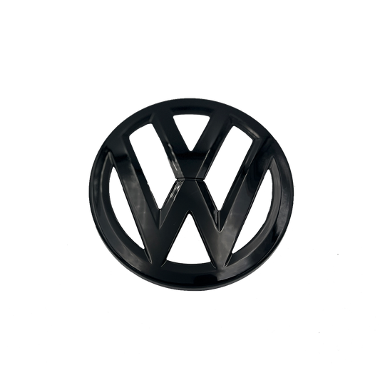 VW Golf 7 Front logo Black 135mm