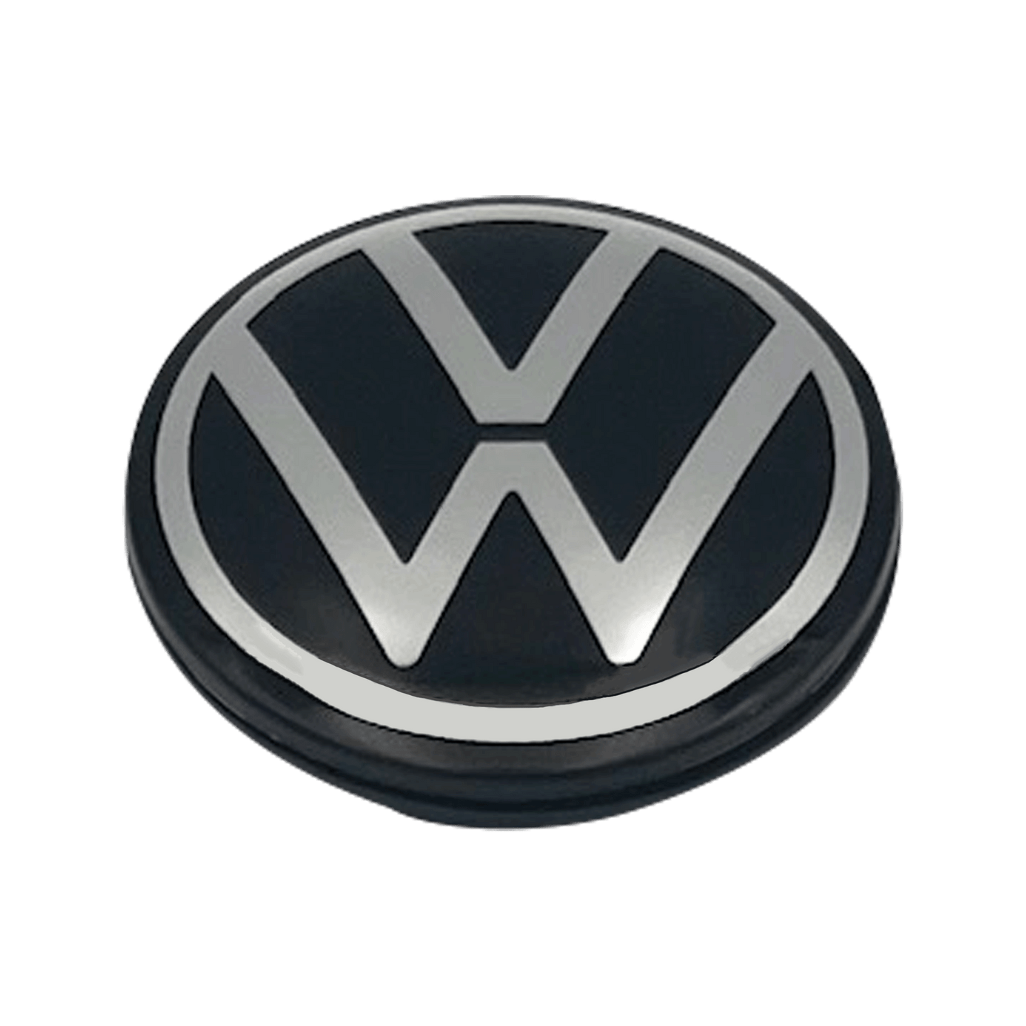 4 pcs. Black & Chrome VW Center caps 2016+