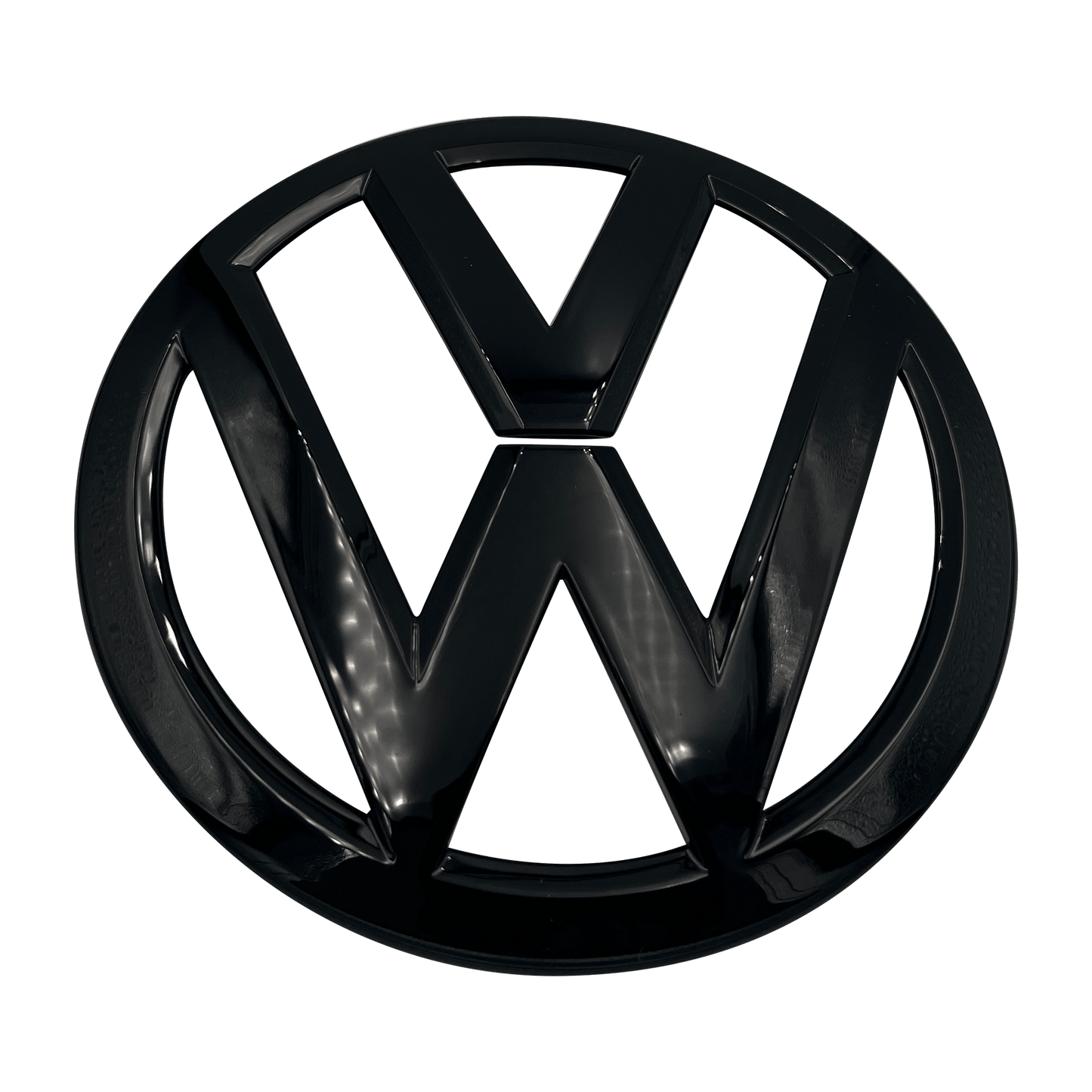 VW Golf 6 rear logo Black