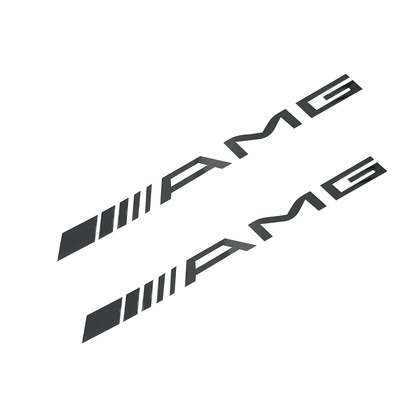 2 pcs. Mercedes AMG Brake caliper stickers Black