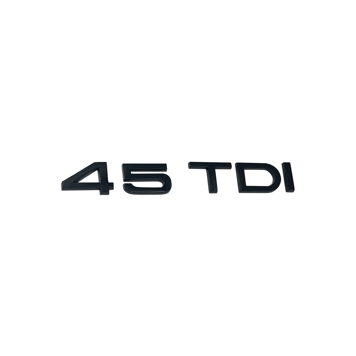 Audi 45 TDI rear emblem glossy black