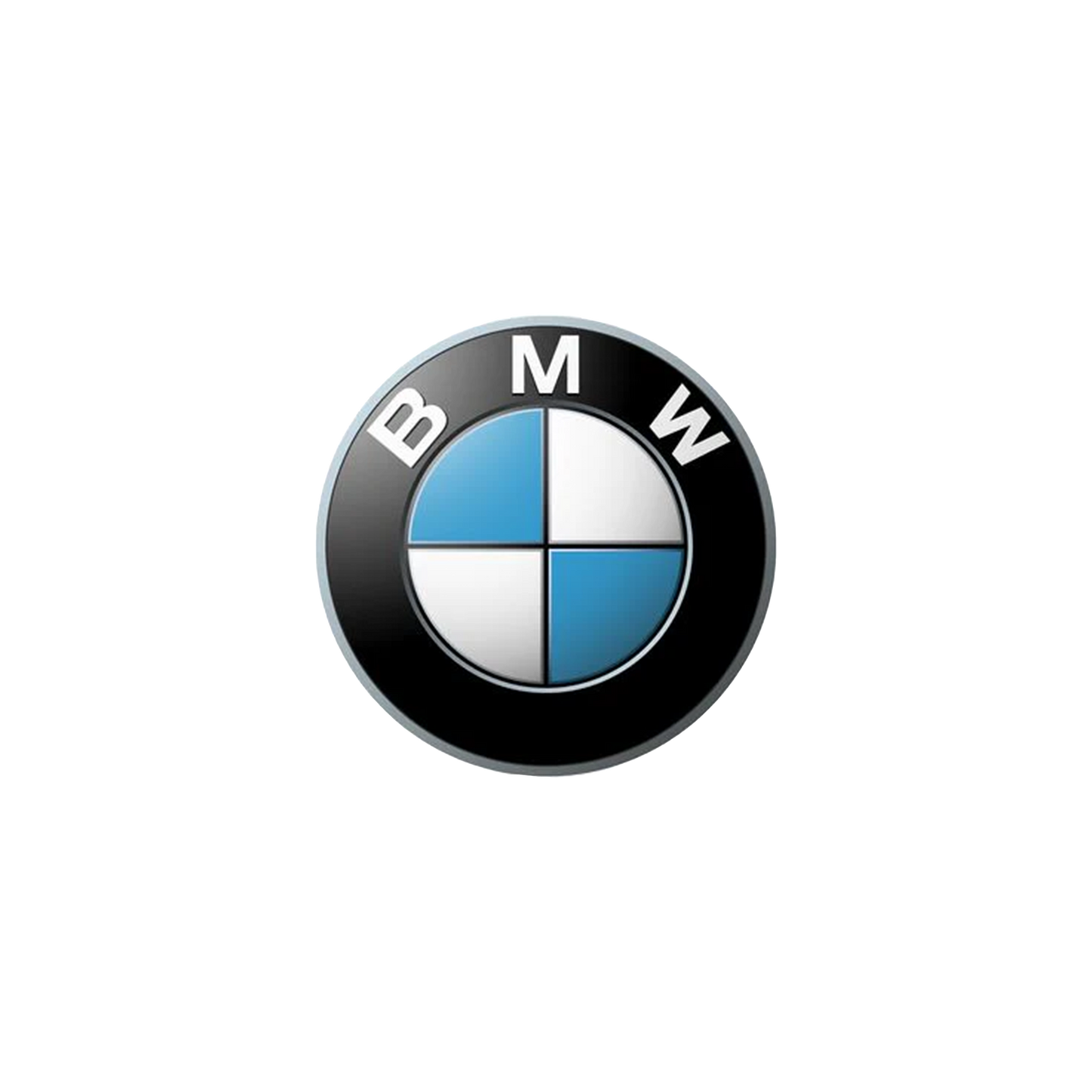 BMW Rear logo Blue & White 70mm