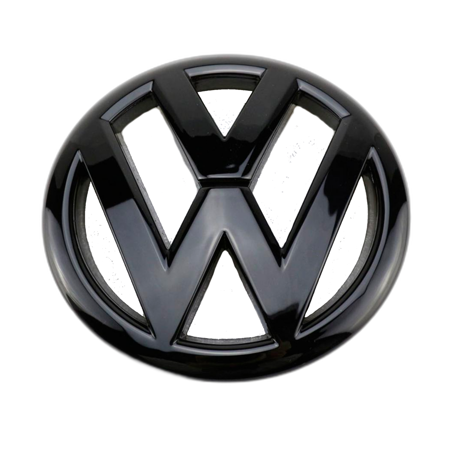 VW Golf 6 rear logo Black 110mm