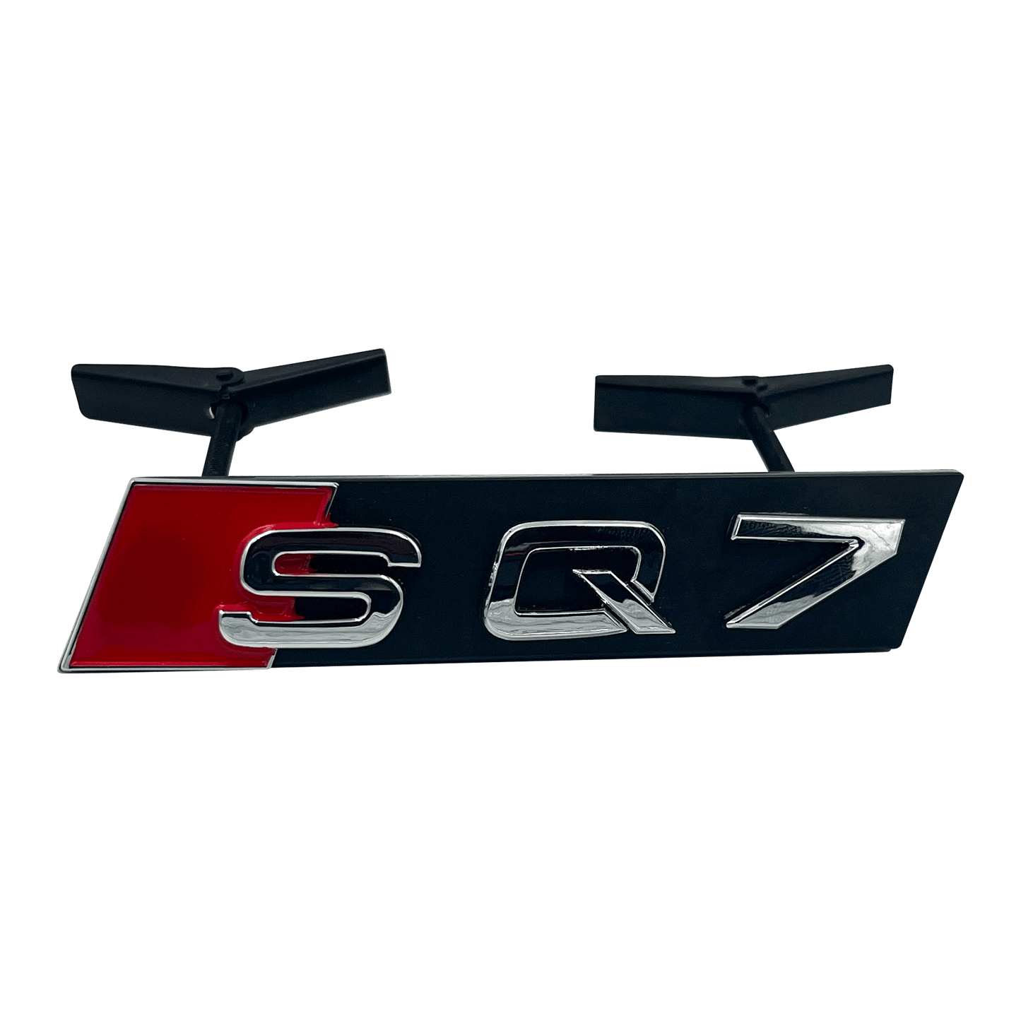 Chrome Audi SQ7 Front Emblem Badge