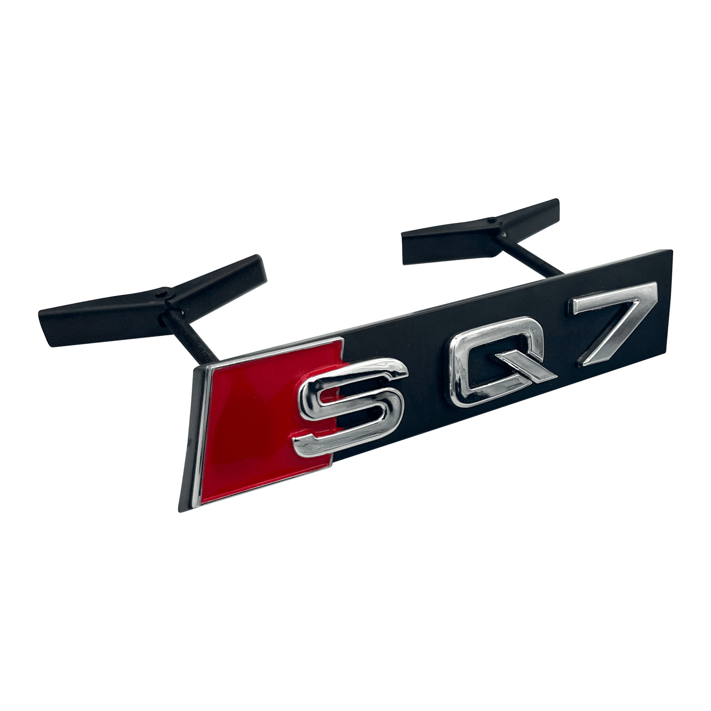 Chrome Audi SQ7 Front Emblem Badge