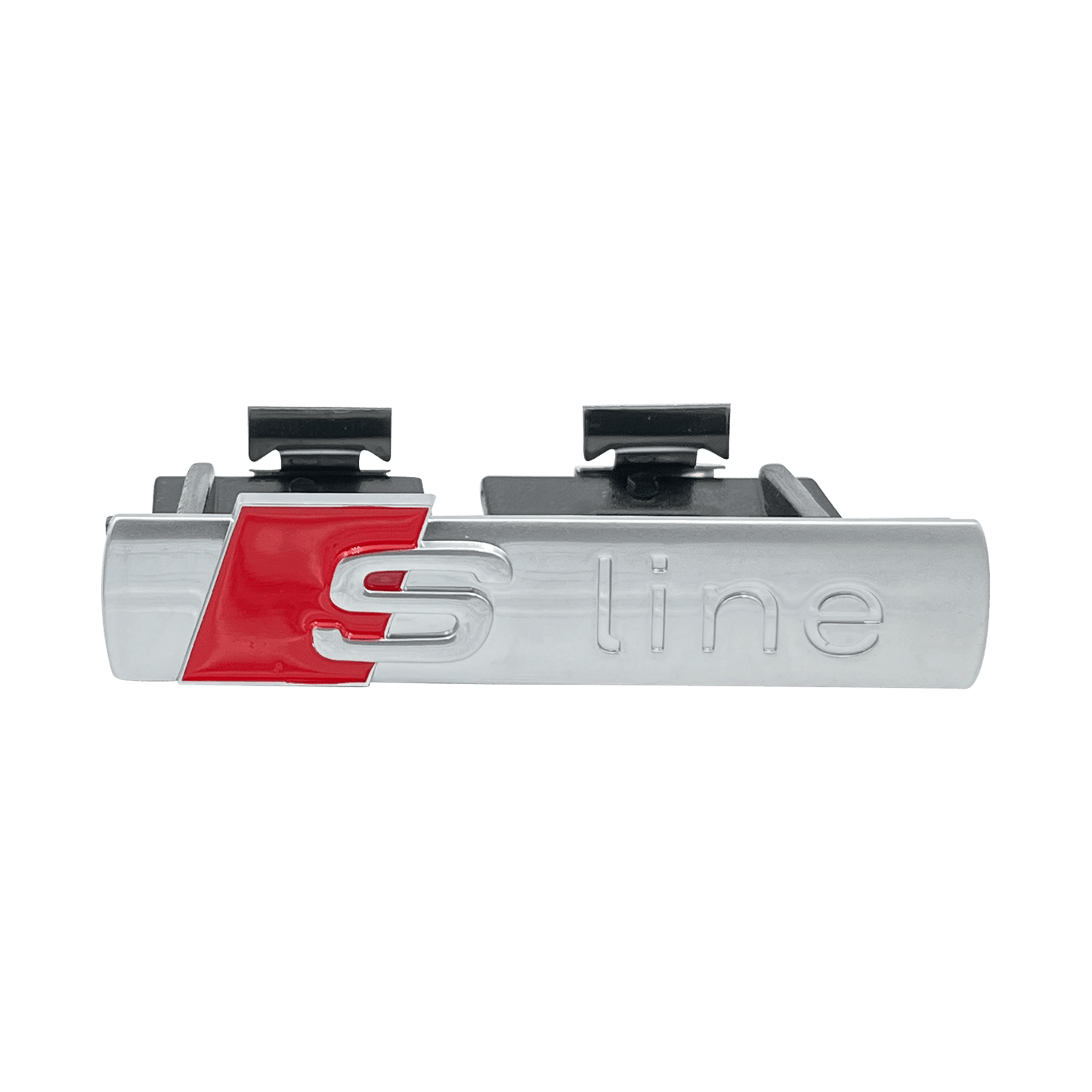 Audi S-line Front Emblem Silver