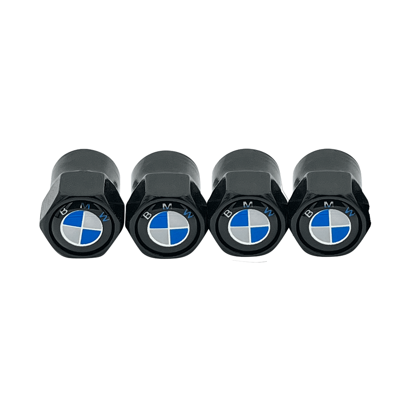 4 pieces. BMW Logo Valve caps