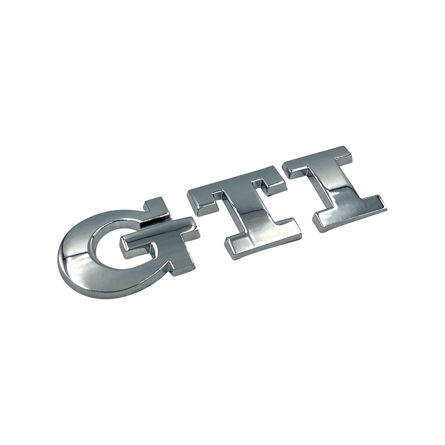 Chrome VW GTI Rear Emblem