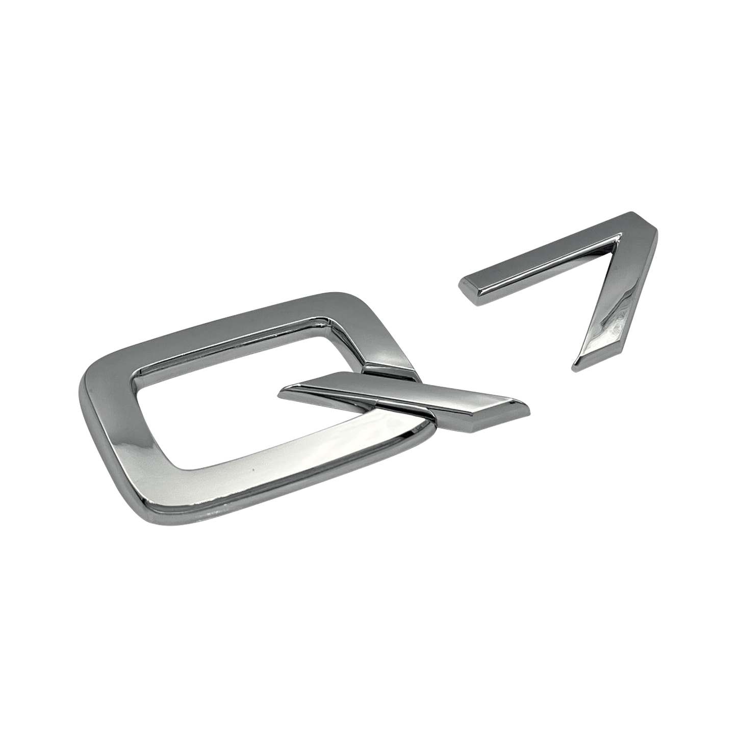 Chrome Audi Q7 Emblem Badge
