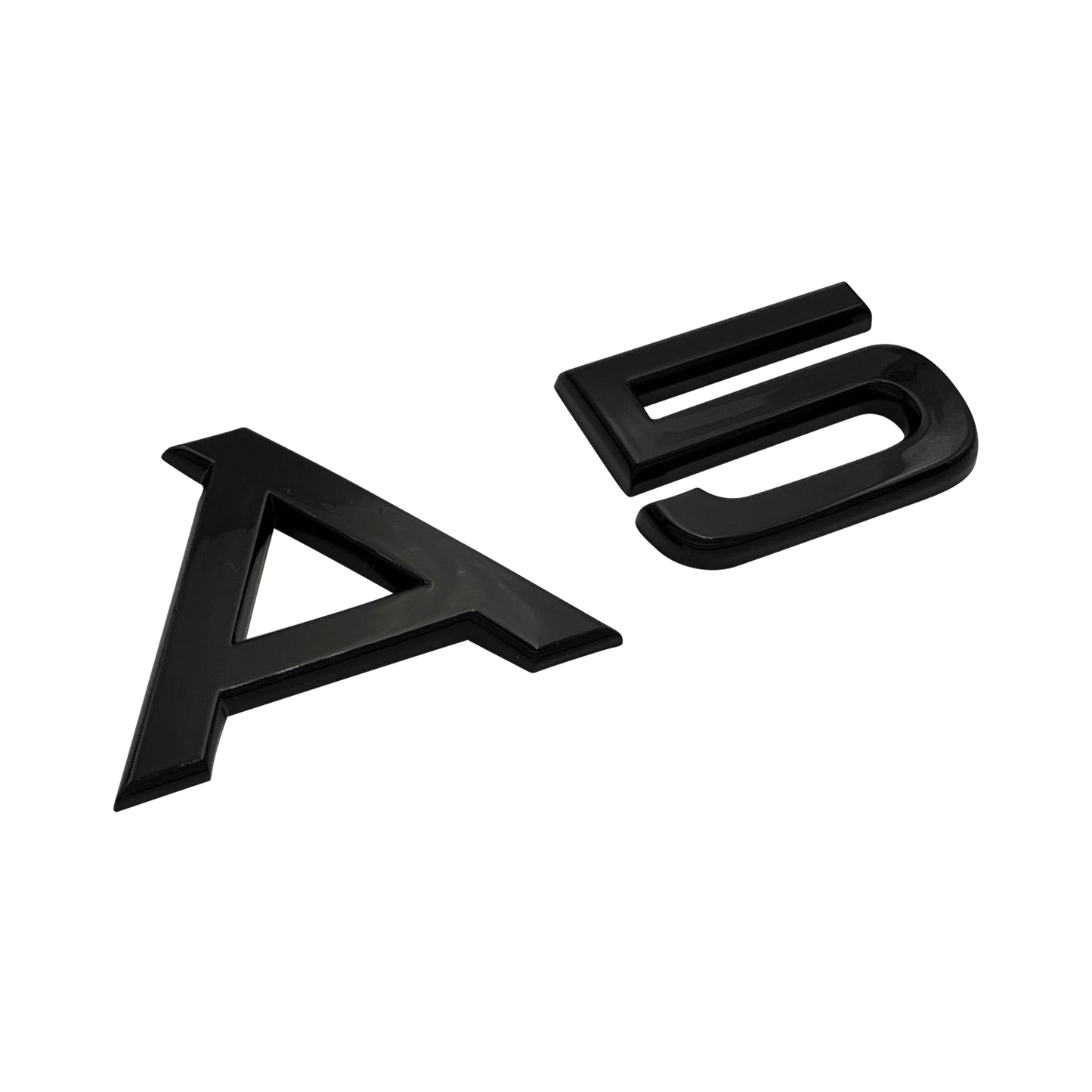 Black Audi A5 Emblem