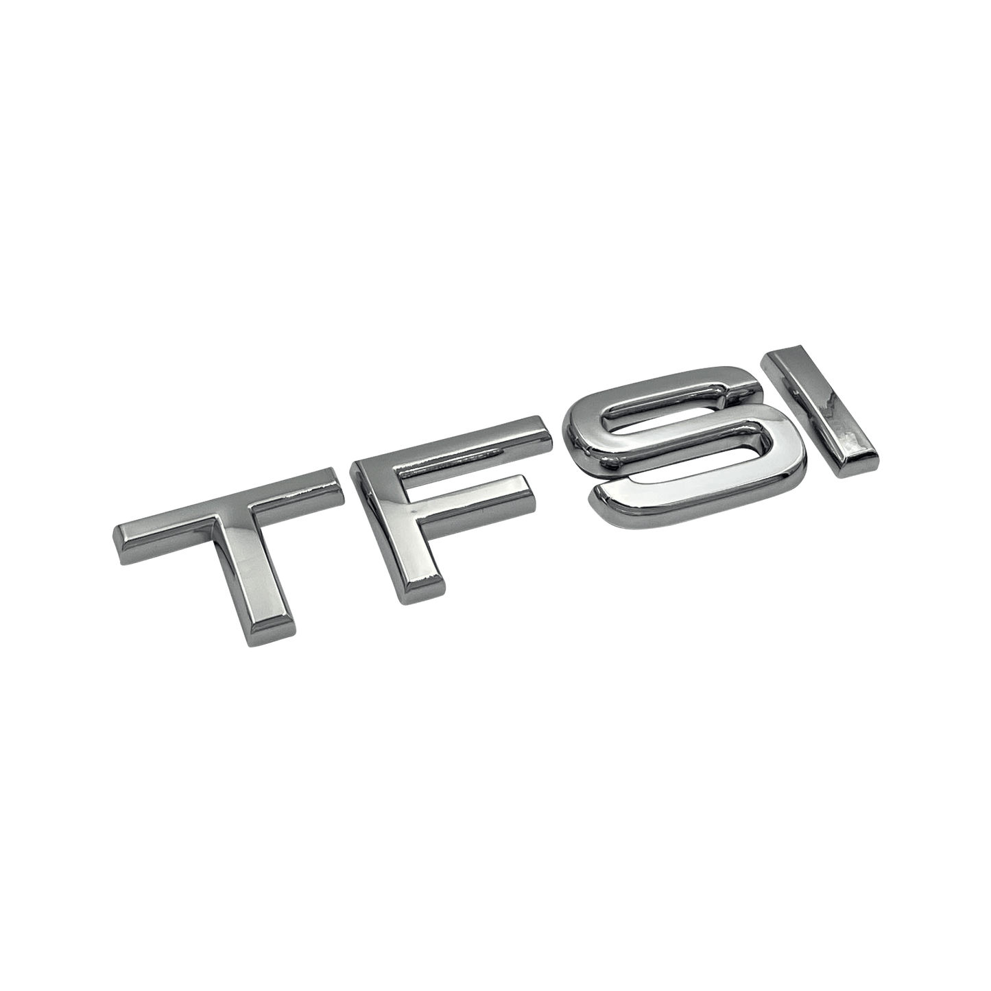 Chrome Audi TFSI Rear Emblem