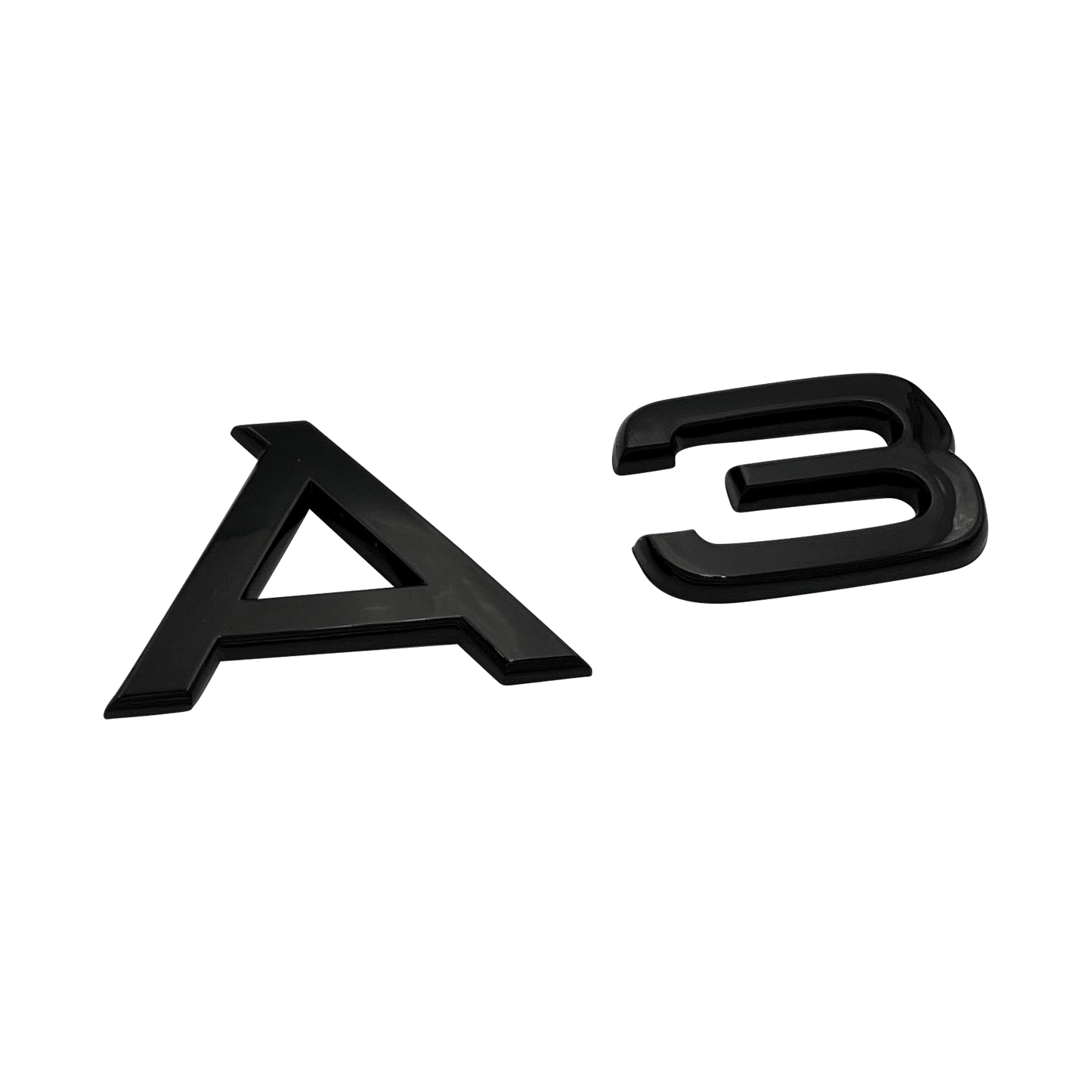 Black Audi A3 Emblem