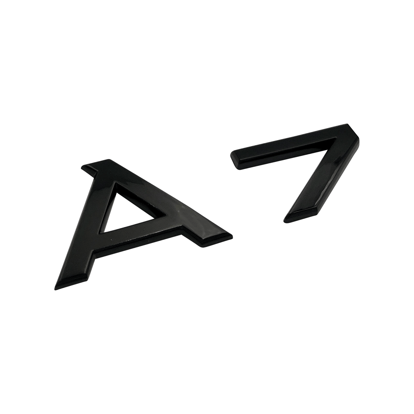 Black Audi A7 Emblem