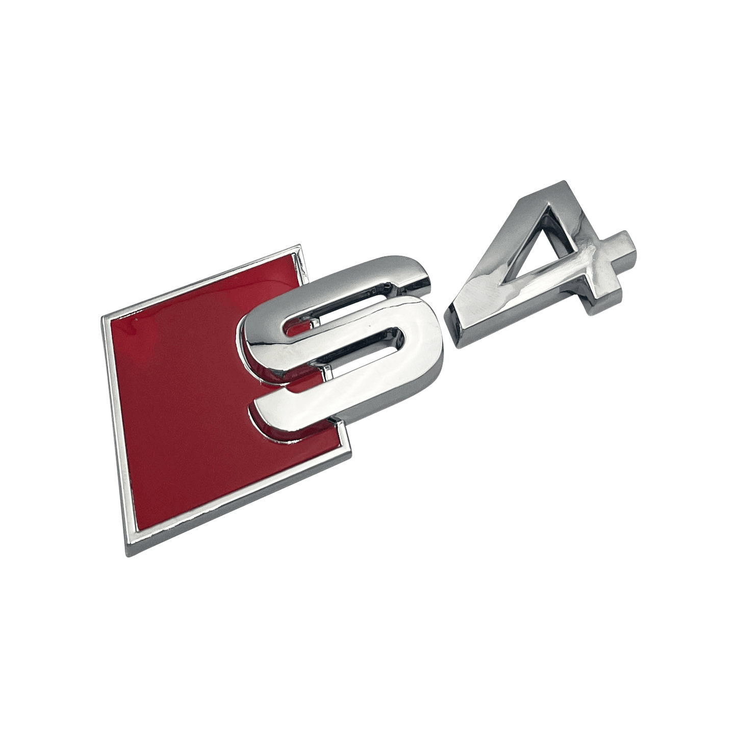 Chrome Audi S4 Rear Emblem