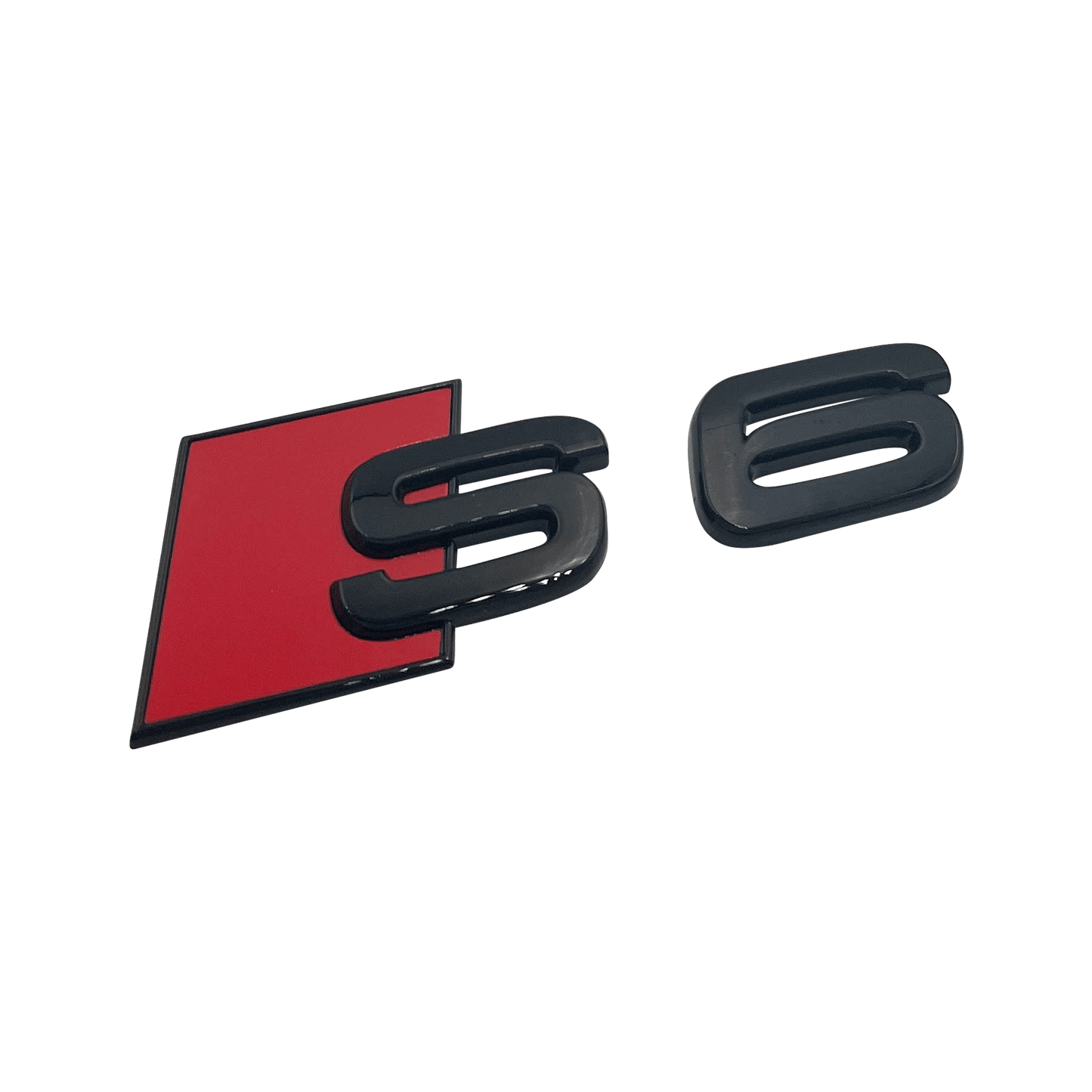 Black Audi S6 Rear Emblem