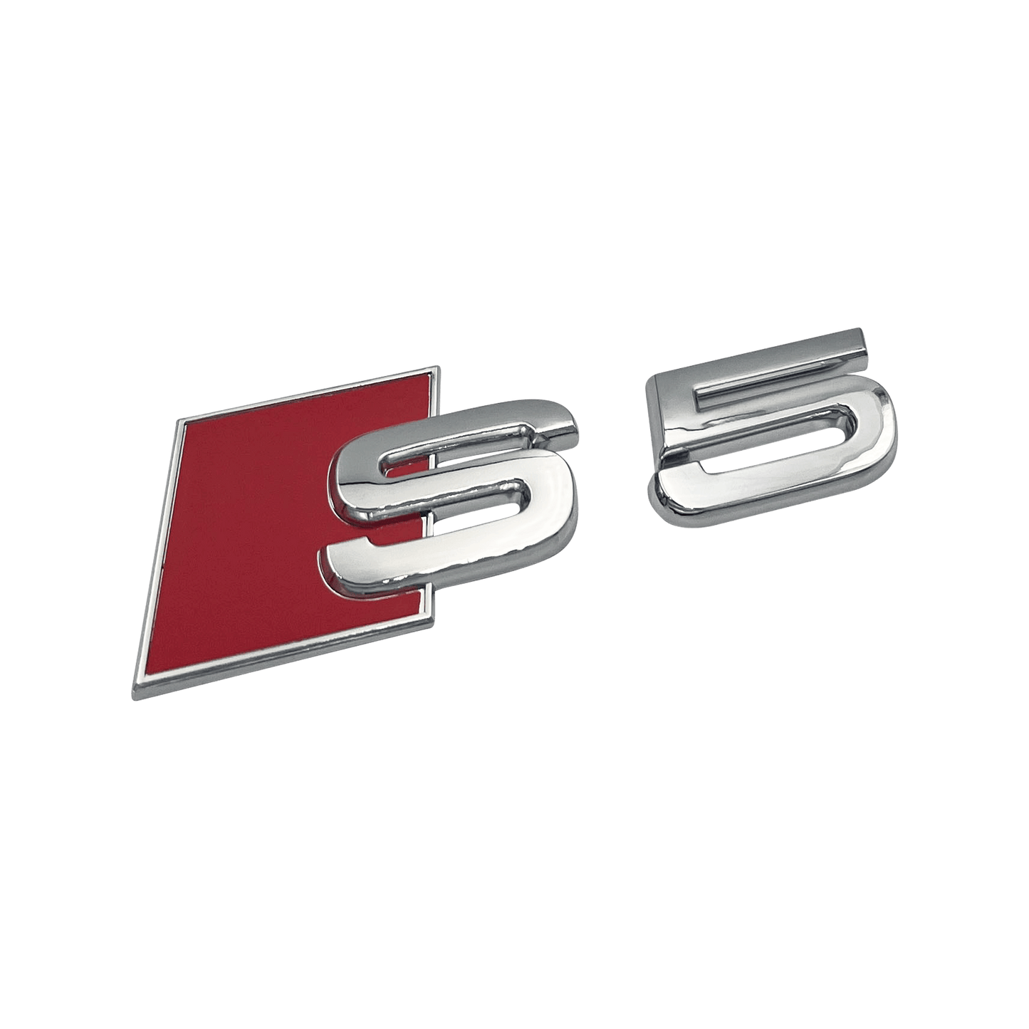 Chrome Audi S5 Rear Emblem