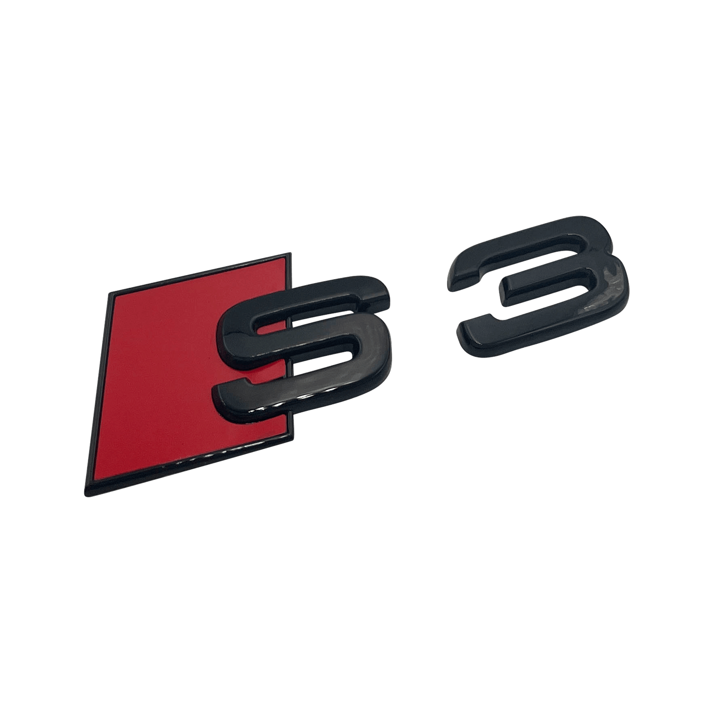 Black Audi S3 Rear Emblem