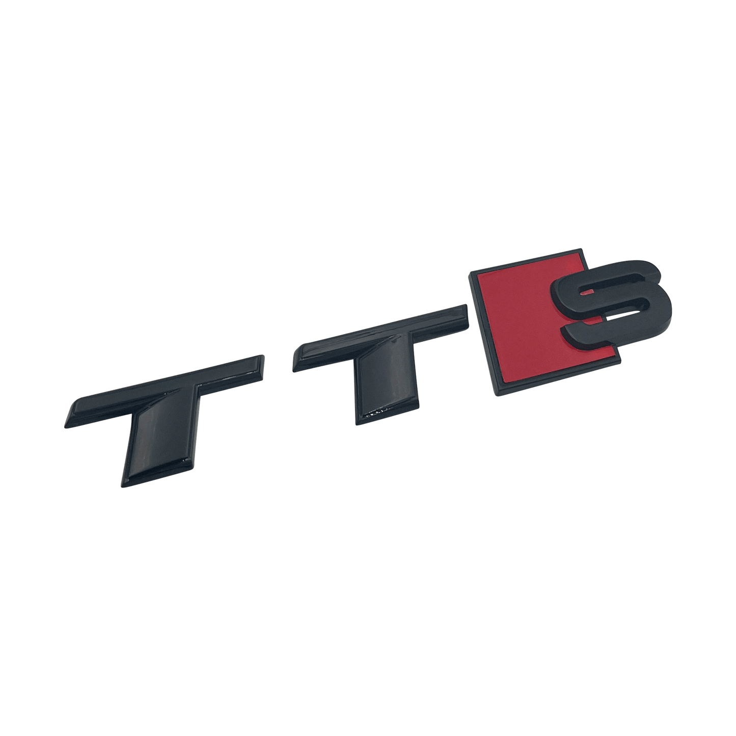 Black Audi TTS Rear Emblem