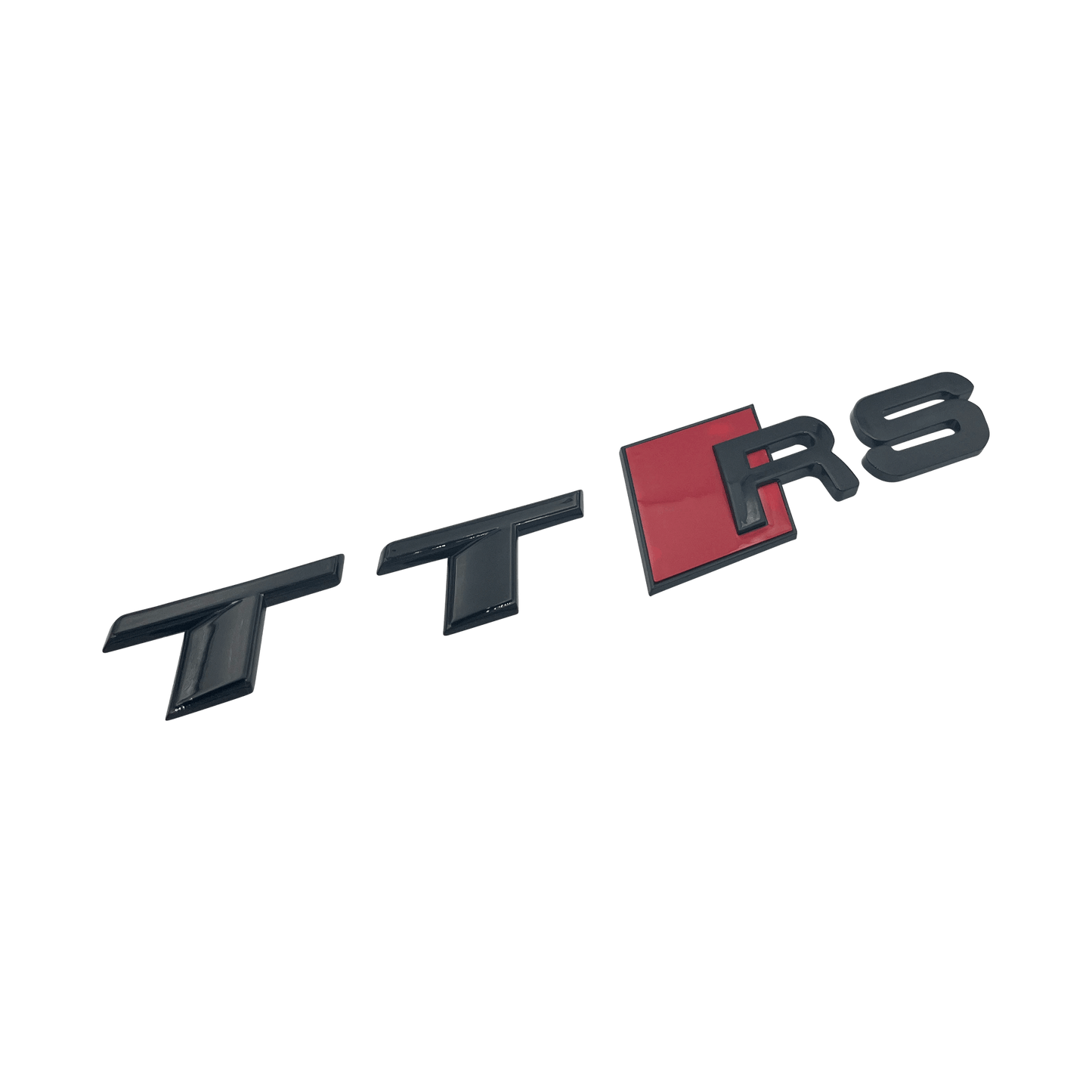 Black Audi TTRS Rear Emblem