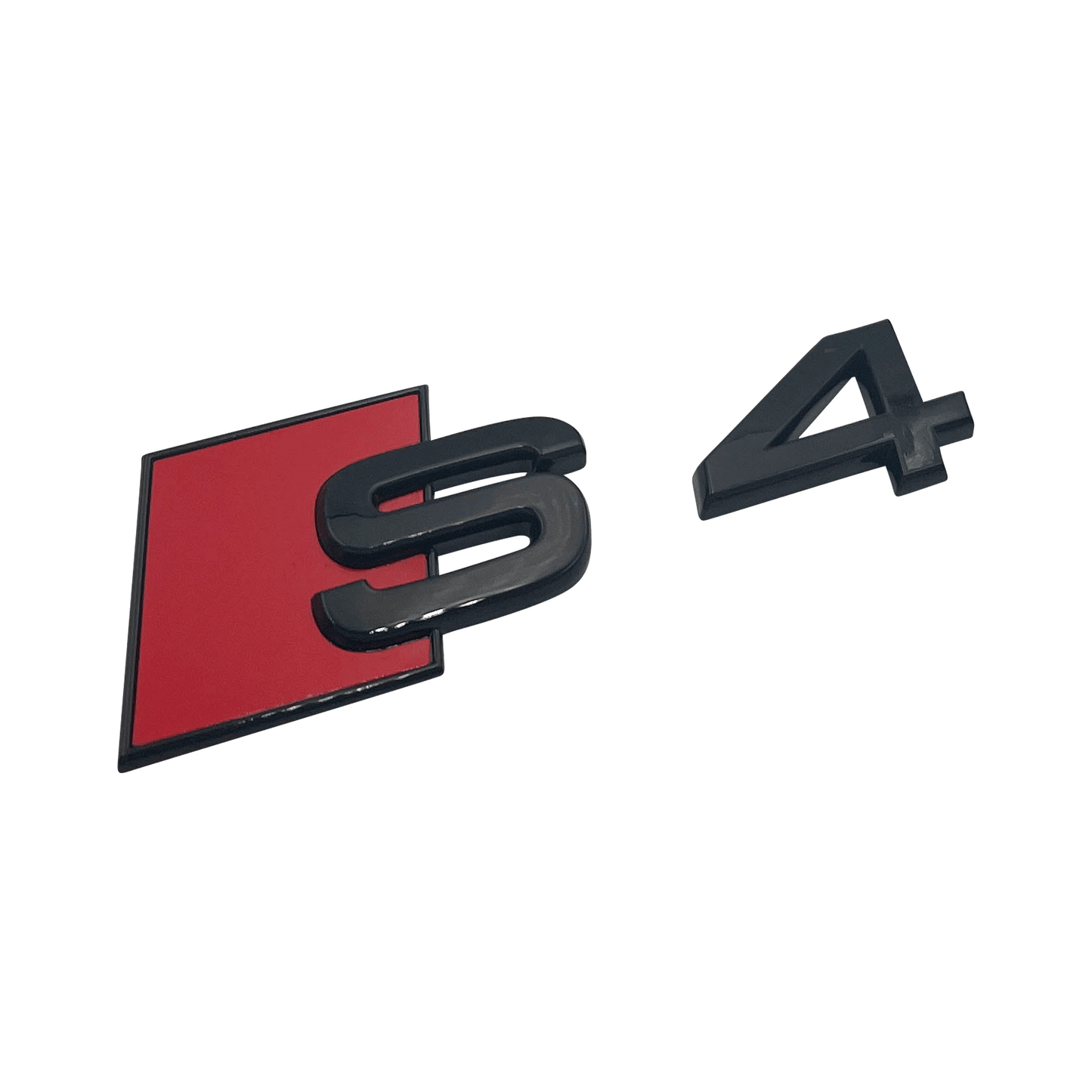 Black Audi S4 Rear Emblem