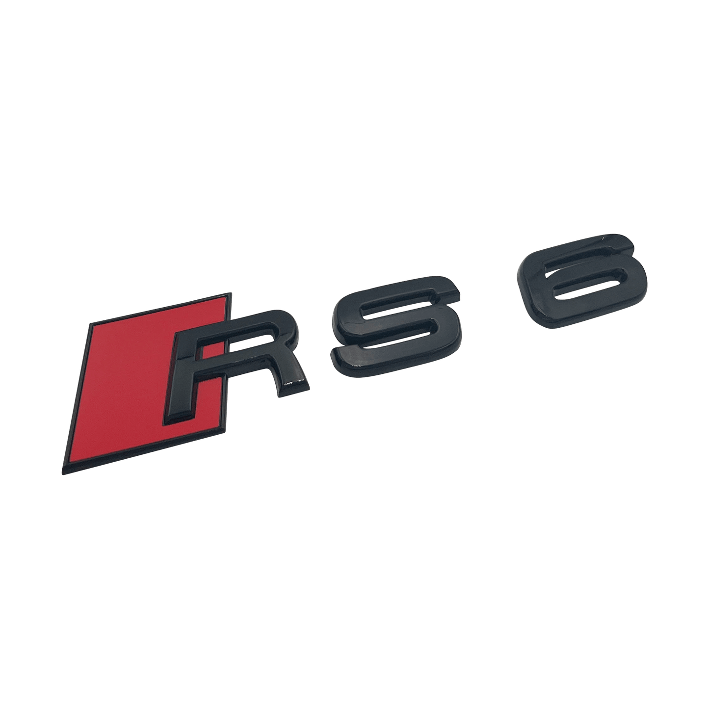 Black Audi RS6 Rear Emblem