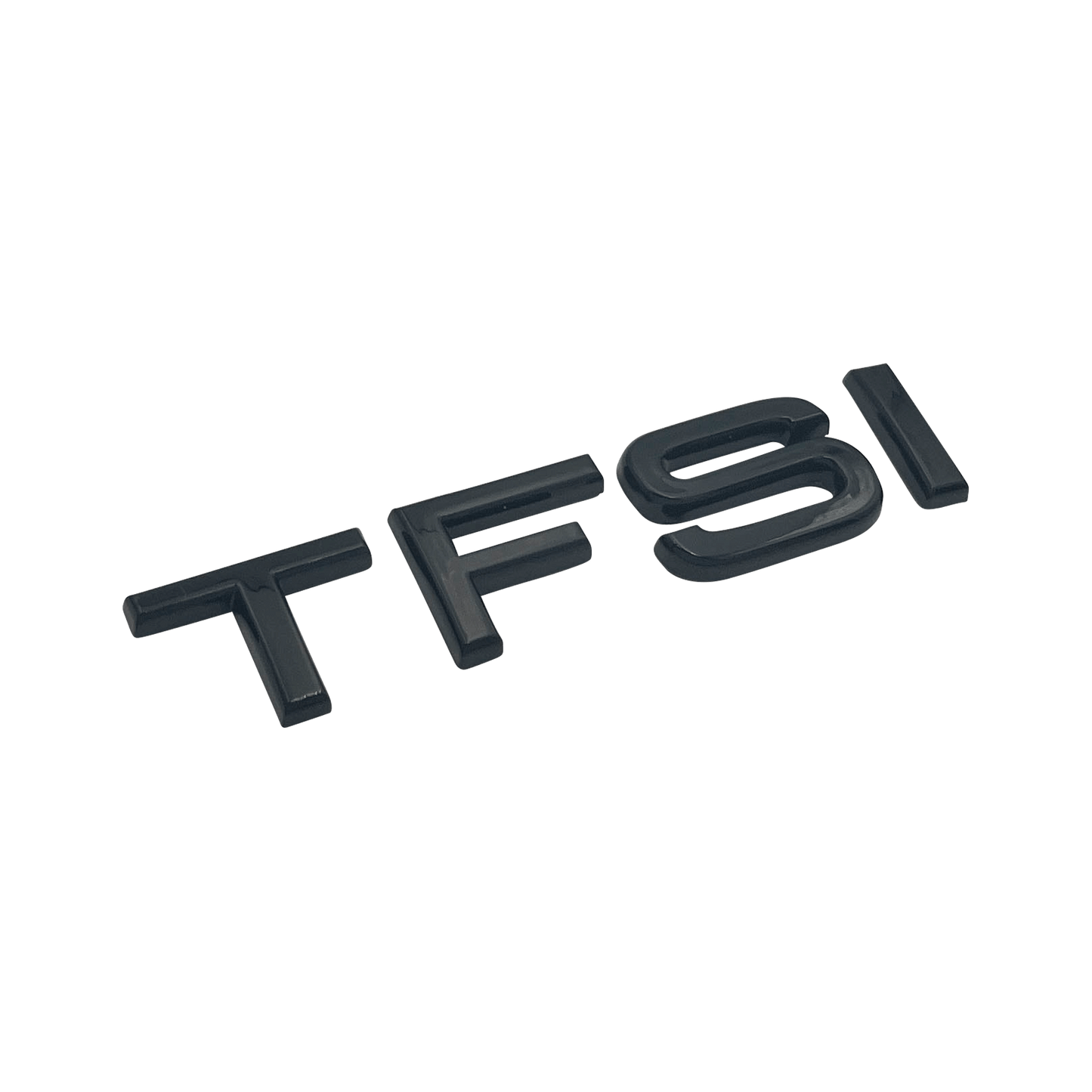 Black Audi TFSI Rear Emblem