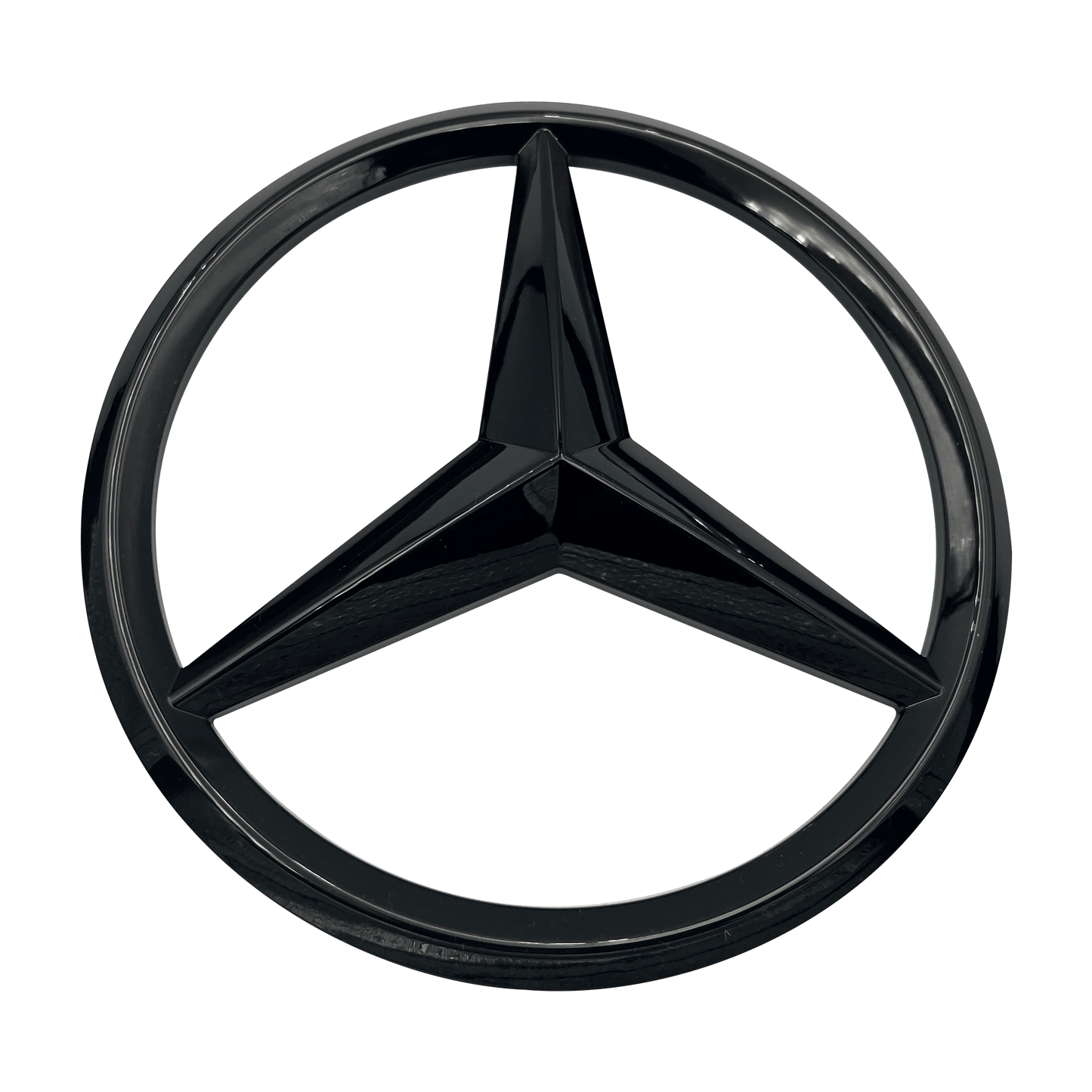 Mercedes Rear Star Logo Black 82mm W176 A-Class