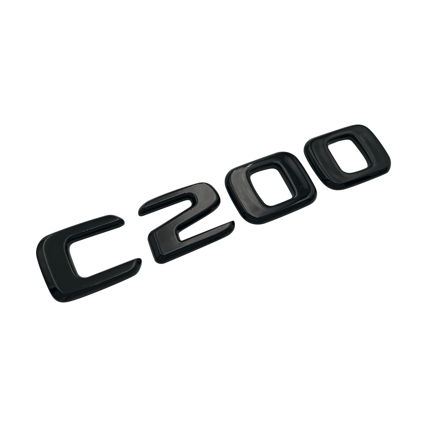 Black Mercedes C200 Emblem Badge