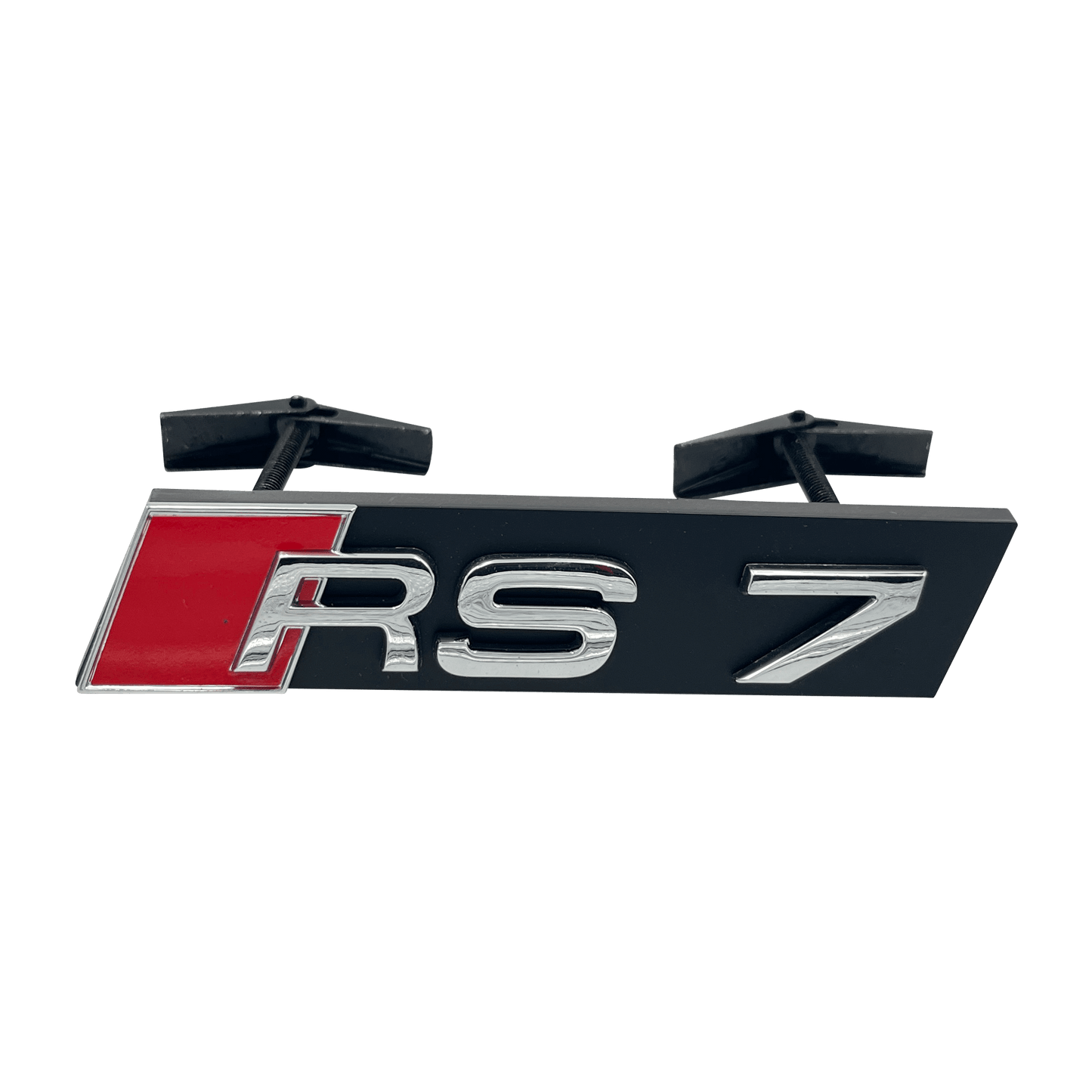 Chrome Audi RS7 Front Emblem Badge