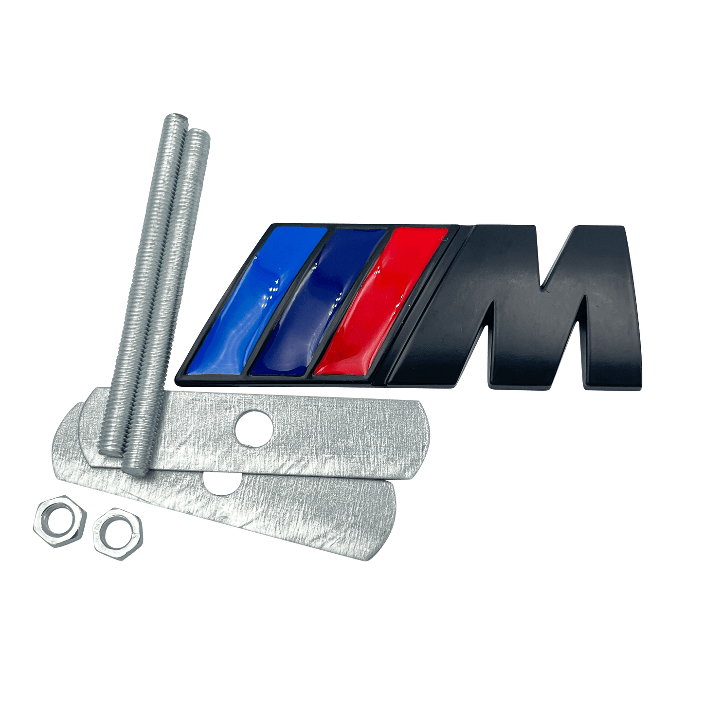 Black BMW M-Sport Front Emblem in Metal