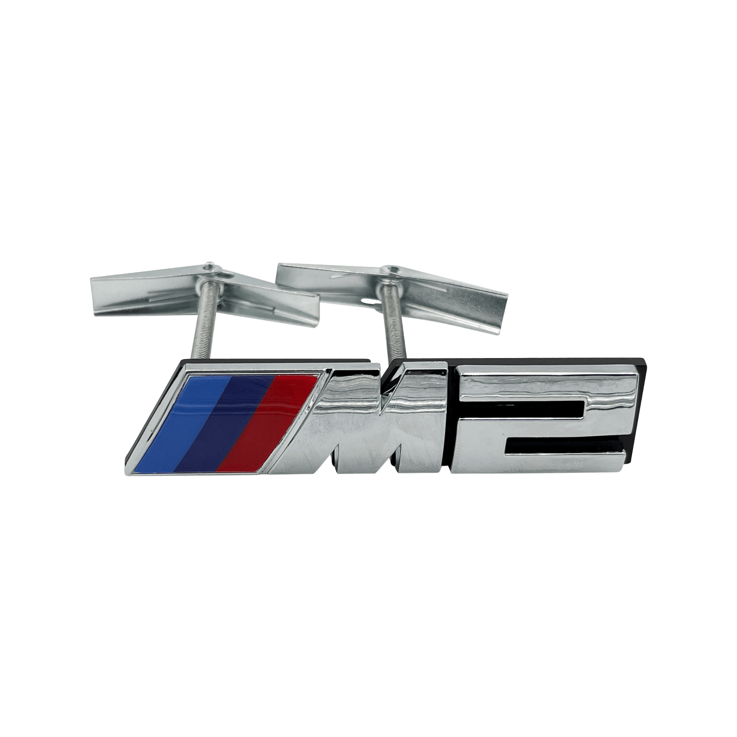 Chrome BMW M2 Front Emblem Badge