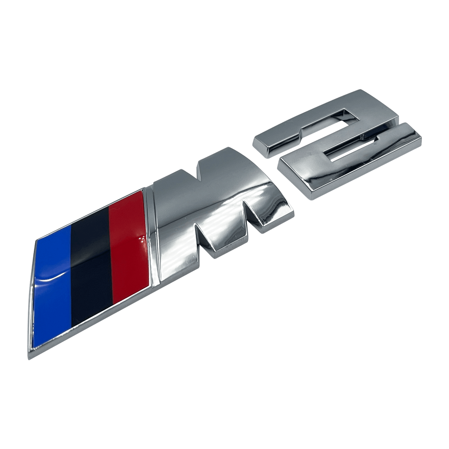Chrome BMW M2 Rear Model Emblem