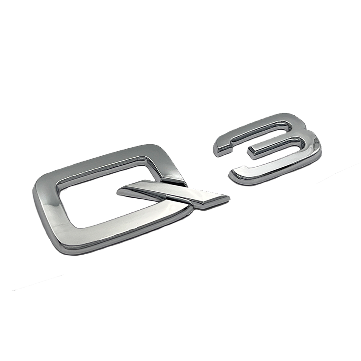 Chrome Audi Q3 Rear Emblem